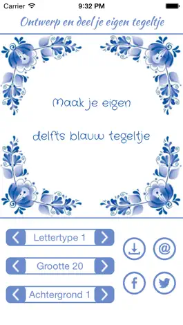 Game screenshot Delfts Blauw Tegeltje 4Free mod apk