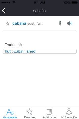 Rosetta Stone Spanish Vocabulary screenshot 3