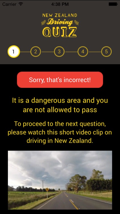 NZ Driving Quiz