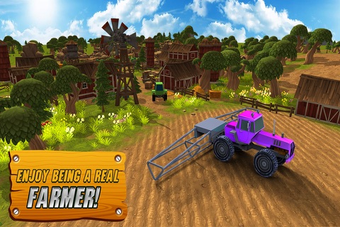 Harvest Farm Tractor Simulator - An Epic Farming Game screenshot 2