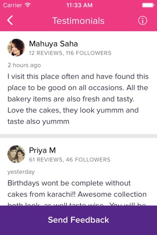 Karachi Bakery screenshot 4