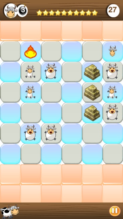Angry Calf Free-A puzzle sports game screenshot-4