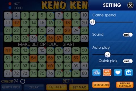 ` KENO ` screenshot 4