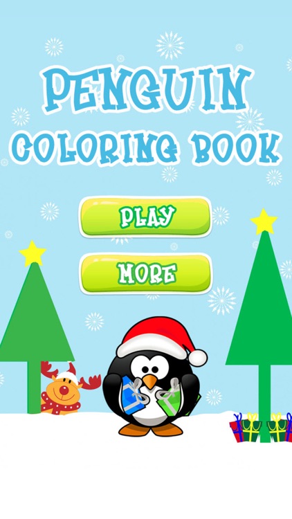 Penguin Coloring Book For Kids - My Eskimo Village Club