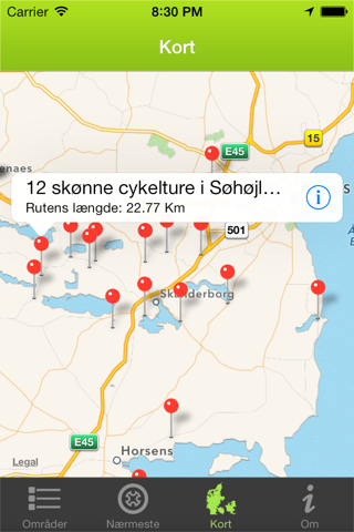 Cykelture screenshot 4