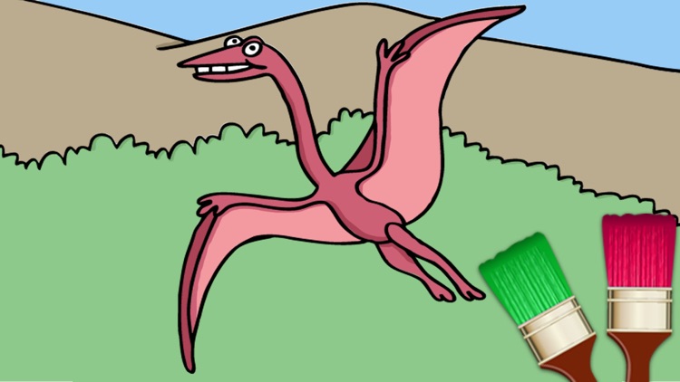 Colorear dinosaurios - juegos de dinos para pintar - Premium screenshot-3