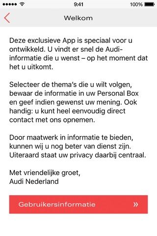 Audi Personal Box screenshot 2