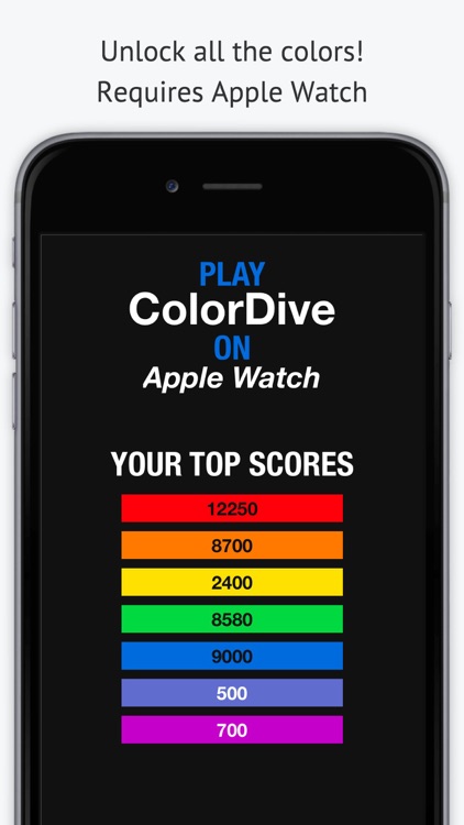 ColorDive: Tap on Time - Rhythm Action Watch Game