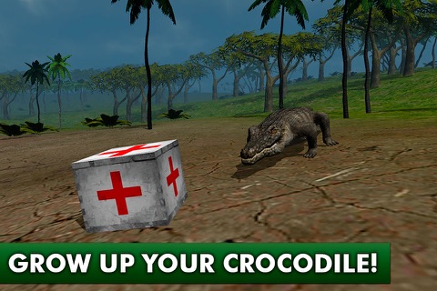 Wild Crocodile Survival Simulator 3D screenshot 4