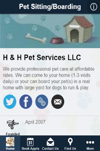 H & H Pet Services screenshot 2