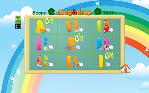 Preschool ABC Animals Matching Pair : Learning Alphabet for Kid screenshot 2