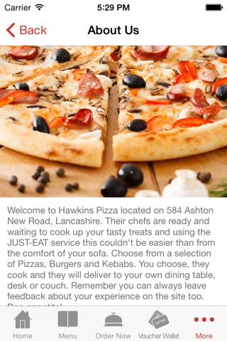 Hawkins Pizza Takeaway Manchester screenshot 3