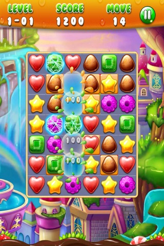 Candy Splash Puzzle - Link Puzzle Candy screenshot 2