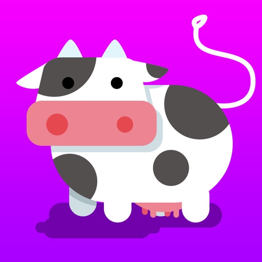 Cow Pong - Collect Hay, Fast Reaction Game! icon