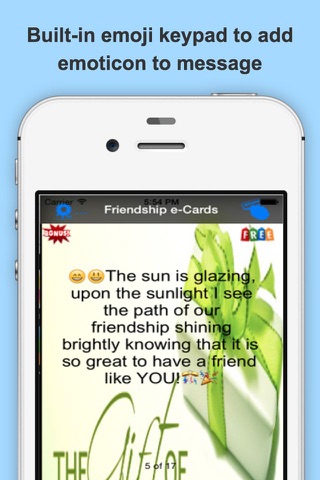 The Best Friendship e-Cards.Customise and Send Friendship Greeting Cards screenshot 4