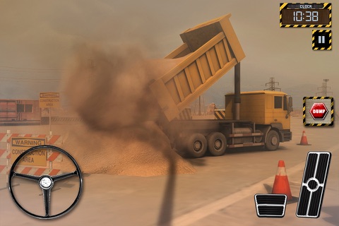 Construction Crane Operator 3D: Road Building Crew screenshot 2