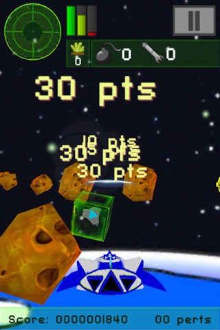 Rockin'Space - Fight in space to destroy the asteroids that threaten life on Earth. screenshot 4