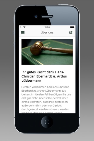 Kanzlei Eberhardt & Lübbermann screenshot 2