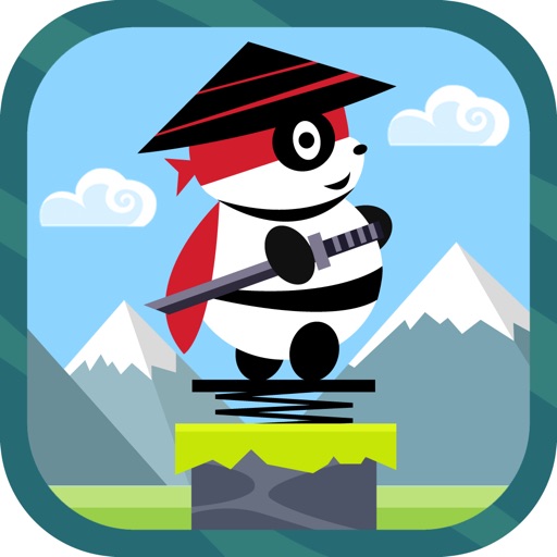 Spring Ninja Panda: Mr Dr Panda Hero Jump Out Game! iOS App