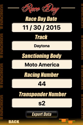 The Track Tracker - Motorcycle Utility screenshot 2