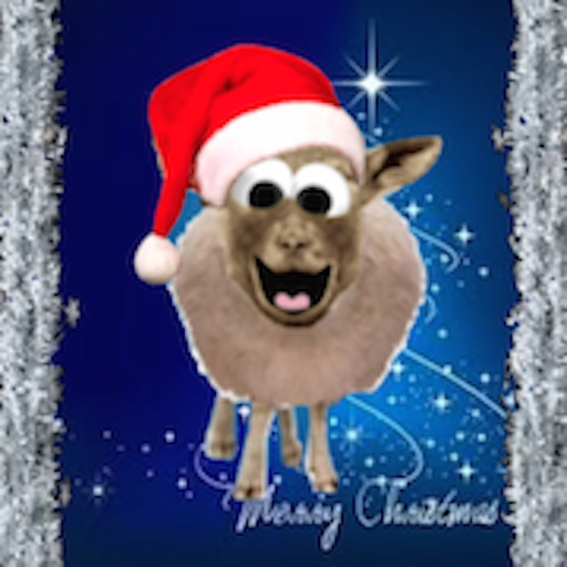 Festive Flatus the Farting Sheep Icon