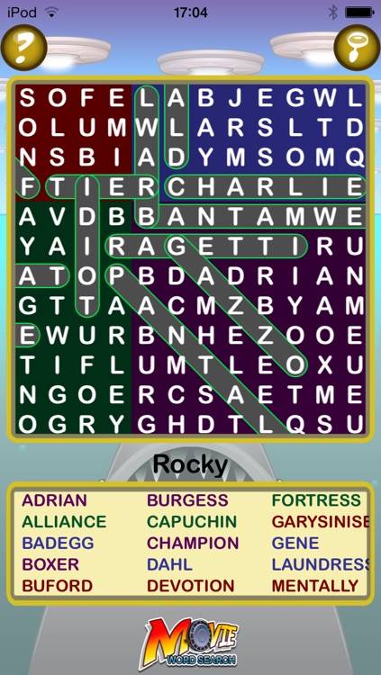 Epic Movie Word Search - giant film wordsearch puzzle (ad-free)