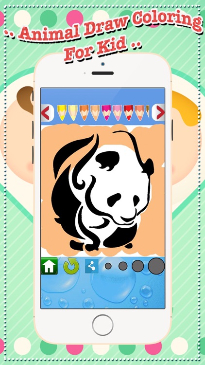 Animal Draw Coloring For Kid screenshot-3