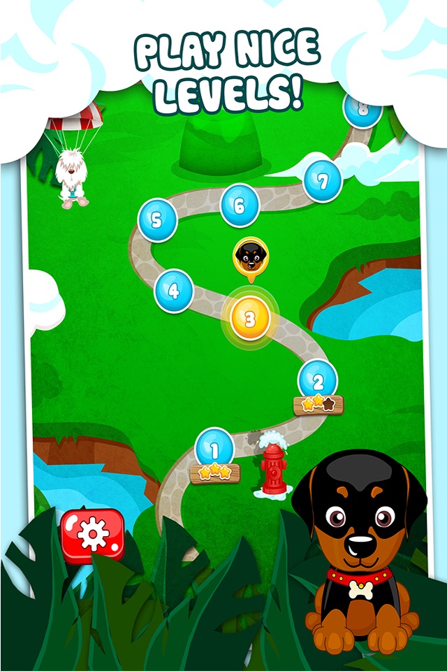 Doggy Bubbles - Play bubbleshooter in this action packed game! screenshot 2
