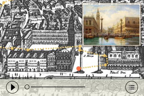 Венеция - большая прогулка. Аудиогид с альбомом фотографий маршрута и картой города screenshot 2