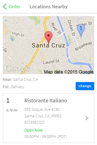 Ristorante Italiano Ordering screenshot 2