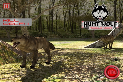 Wolf Attack Rescue Deer : Revenge of Wild Beast and Hunting Adventure screenshot 4