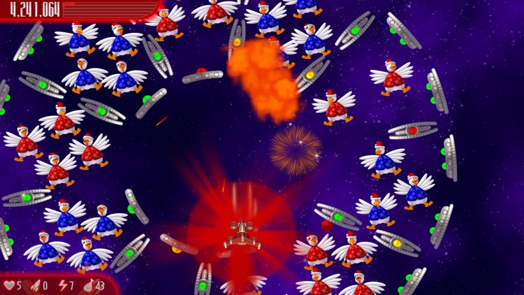 Chicken Invaders 4 Xmas screenshot-4