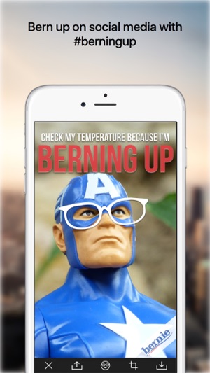 Berning Up - Show your Support for Bernie(圖4)-速報App