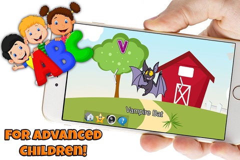 Smart Cards - Flash Cards for Advanced Children - Animal ABC's screenshot 4