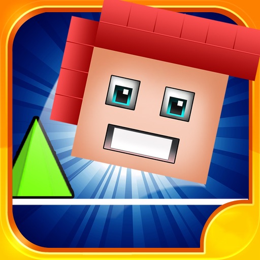 Geometry Cube Runner- Hopper dash Avoid the Red Spike icon