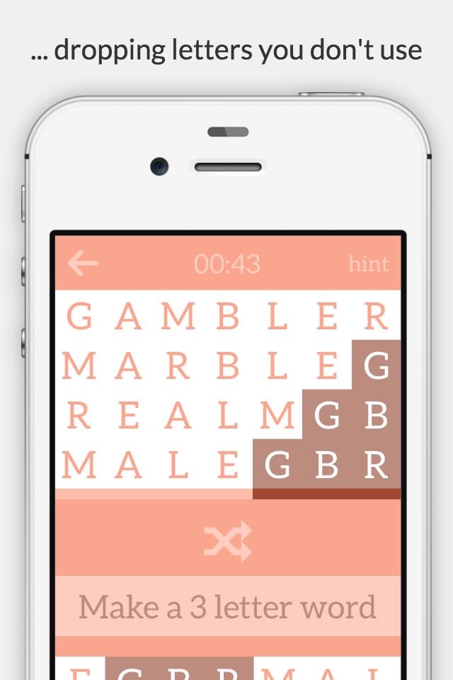 Jumble Jamble - Word Games For Brain Training screenshot 3