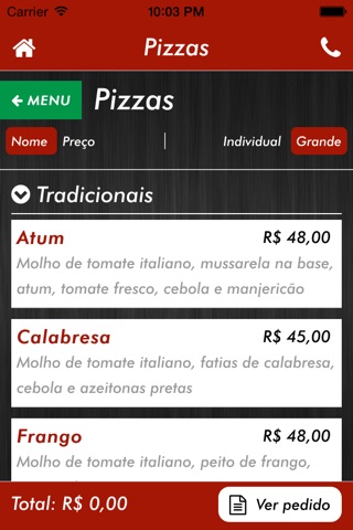 Pizza Bar Galeria screenshot 2