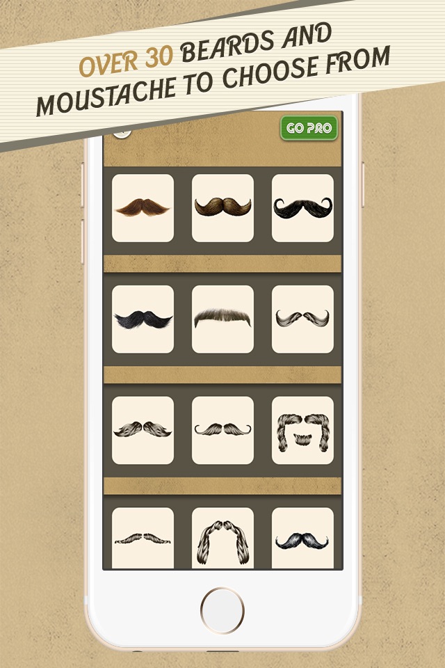 Beard Stash Free - Funny Mustache Pic & Booth Split screenshot 4