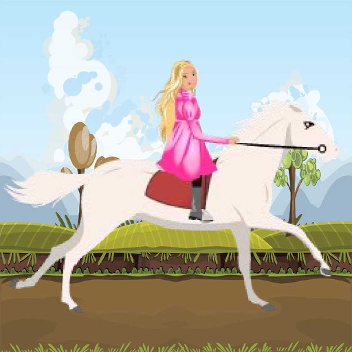 Sara White Horse Icon