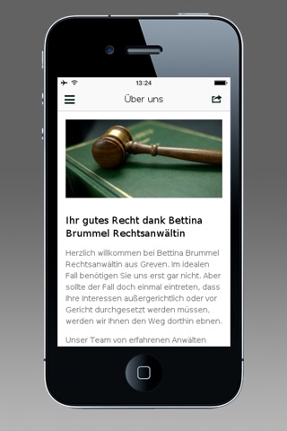 Bettina Brummel Rechtsanwältin screenshot 2