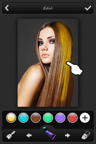 Hair Color Changer Pro - Recolor Booth to Dye, Change & Beautify Hairstyle screenshot 4