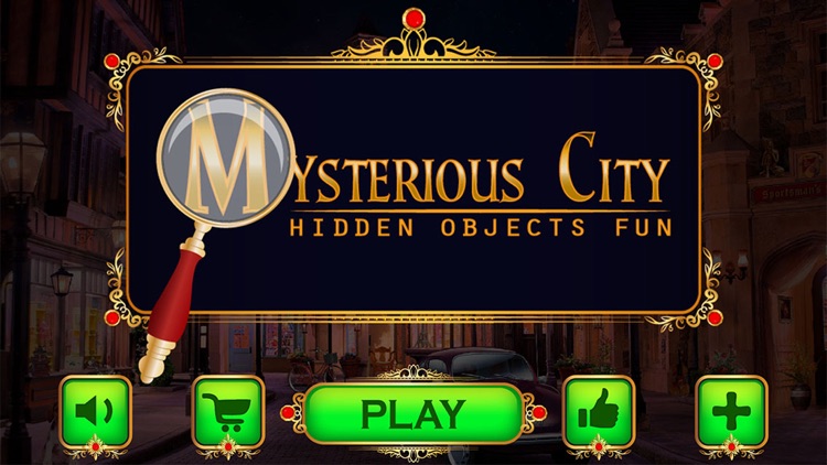 Mysterious City - Hidden Objects Fun