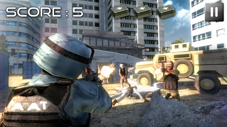 Alpha SWAT Strike Team Free screenshot-3