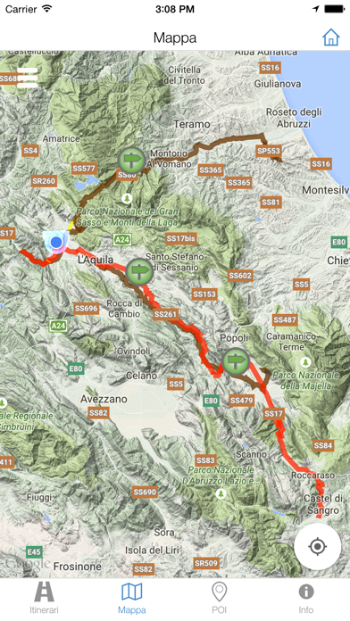 How to cancel & delete Itinerari d'Abruzzo from iphone & ipad 2