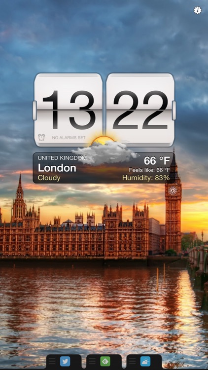 Night Stand for iPhone - Alarm Clock, Weather & Photo Slideshow