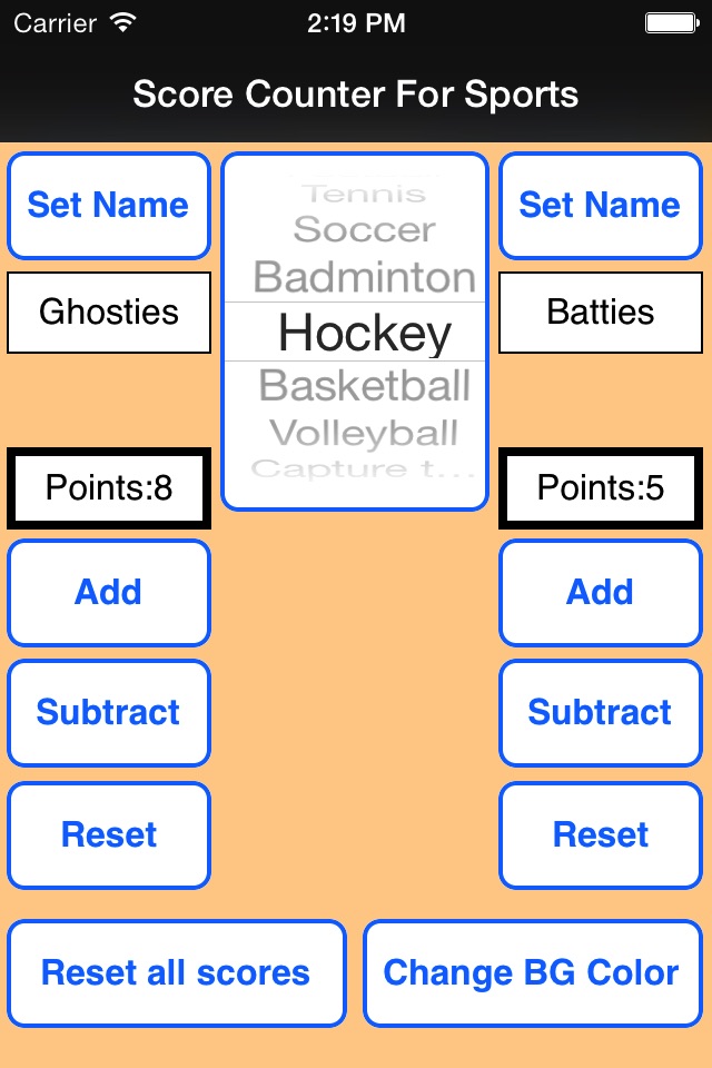 Score Counter For Sports screenshot 2