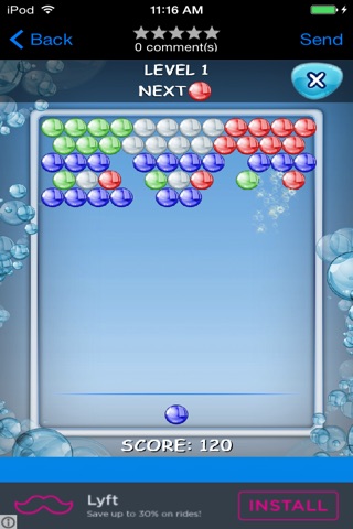 Bubbles Shooter SD screenshot 4