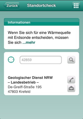Info Wärmepumpe geoCHECK screenshot 2