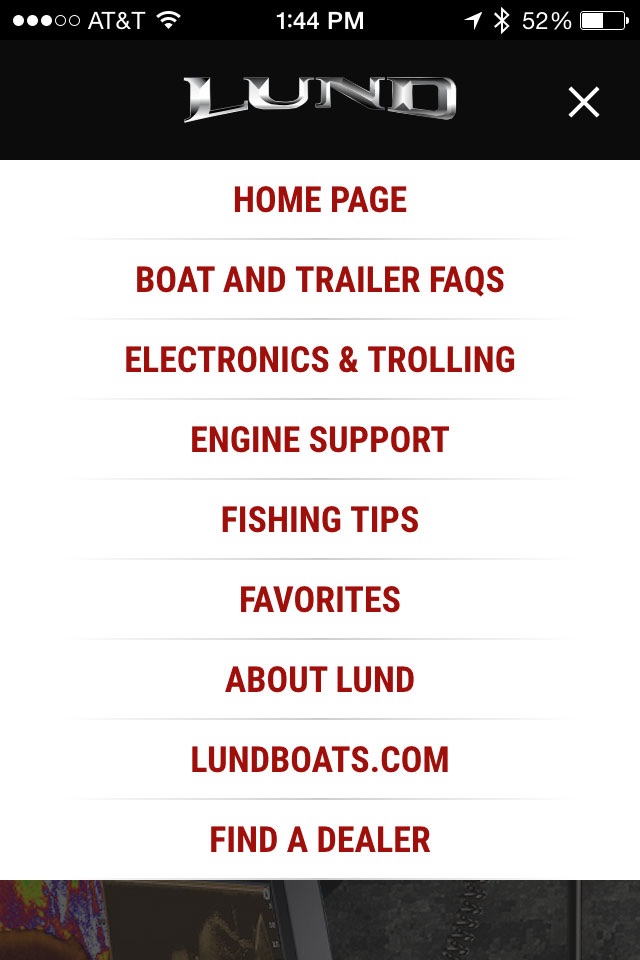 Lund Boats App screenshot 3