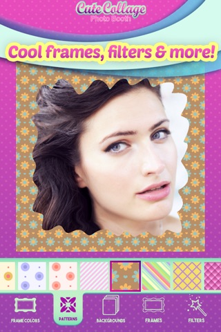 Cute Collage Photo Booth for creating Collages of your Pics screenshot 4